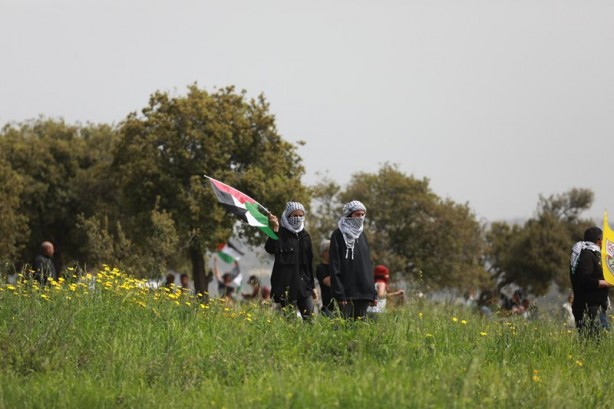 Foto - Siyonist işgalci İsrail askerleri Filistinli göstericilere saldırdı!
