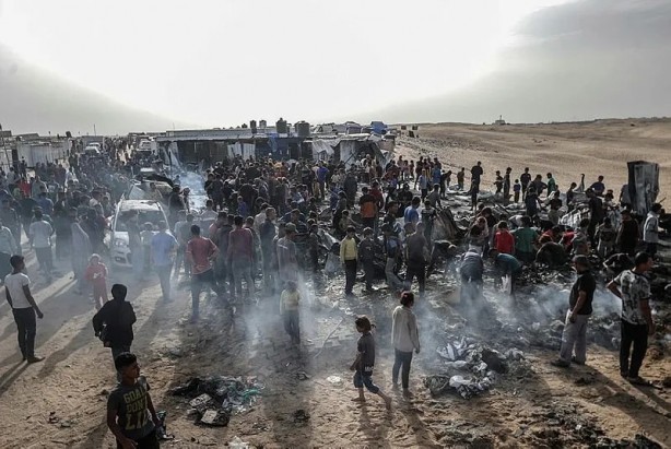 Foto - Siyonist İsrail yalnızlaştıkça daha da barbarlaşıyor! Gazze Kasabı Netanyahu için yolun sonu