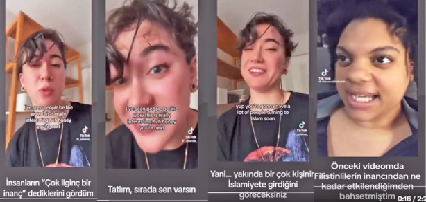 Foto - Siyonist İsrail’in katliamları İslamiyet'e geçişi hızlandırdı: ‘Kur’an almak istiyorum’