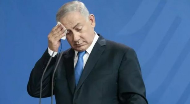 Foto - Siyonist Netanyahu'dan katliam yemini