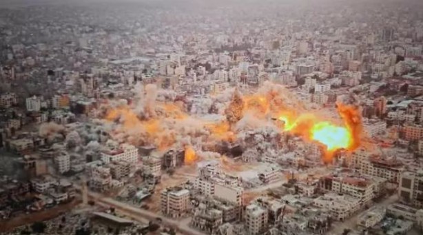 Foto - Siyonist Netanyahu'dan katliam yemini