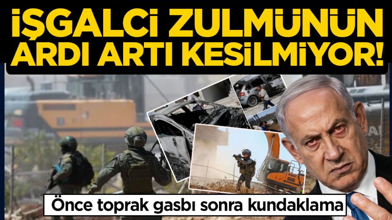 Siyonist zulmün ardı arkası kesilmiyor: Önce toprak gasbı sonra kundaklama