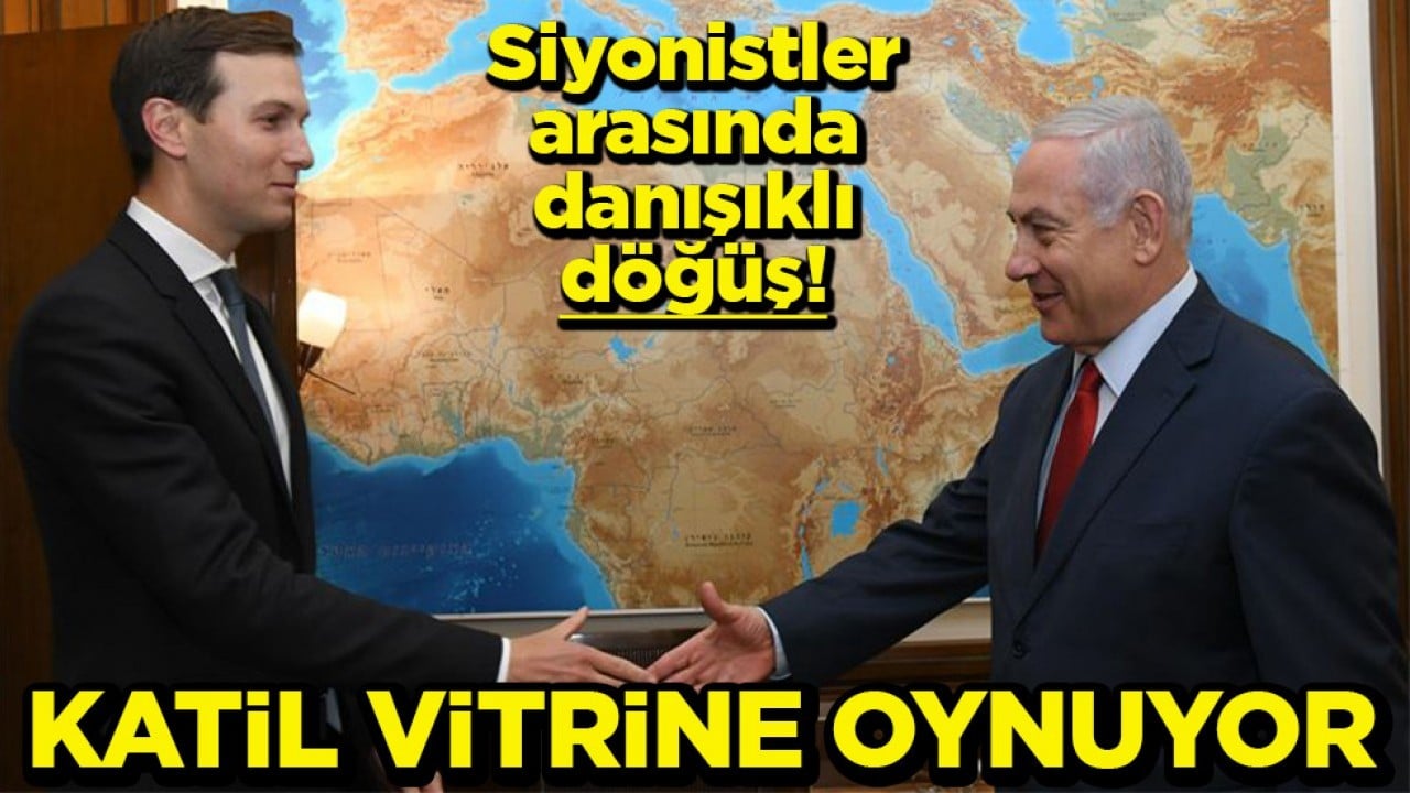 Siyonistler arasında danışıklı döğüş! Katil vitrine oynuyor