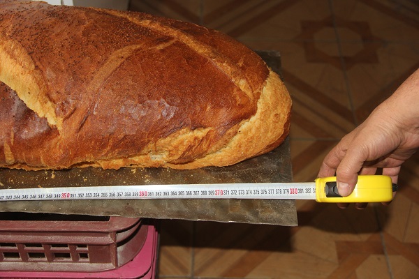 Siz daha önce böyle bir ekmek gördünüz mü? 