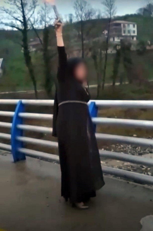 Foto - Skandal görüntüler! Damat ve gelinden magandalık
