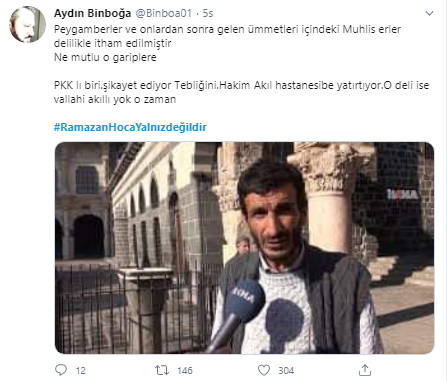 Foto - Skandal karara tepkiler çığ gibi: İslam'ı anlatan bir alimi deli diye tımarhaneye attılar! 