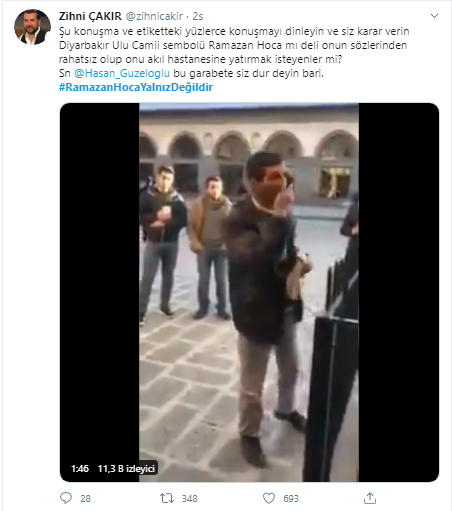 Foto - Skandal karara tepkiler çığ gibi: İslam'ı anlatan bir alimi deli diye tımarhaneye attılar! 