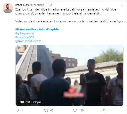 Foto - Skandal karara tepkiler çığ gibi: İslam'ı anlatan bir alimi deli diye tımarhaneye attılar! 