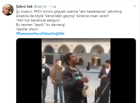 Foto - Skandal karara tepkiler çığ gibi: İslam'ı anlatan bir alimi deli diye tımarhaneye attılar! 