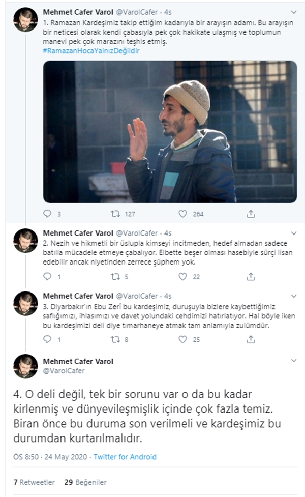 Foto - Skandal karara tepkiler çığ gibi: İslam'ı anlatan bir alimi deli diye tımarhaneye attılar! 