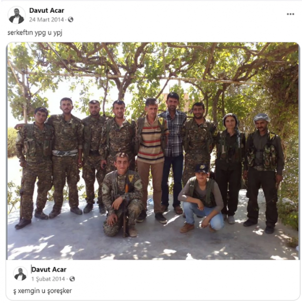 Foto - Skandal paylaşımları ortaya çıktı! Belediye başkanı değil sanki sözde PKK başkanı