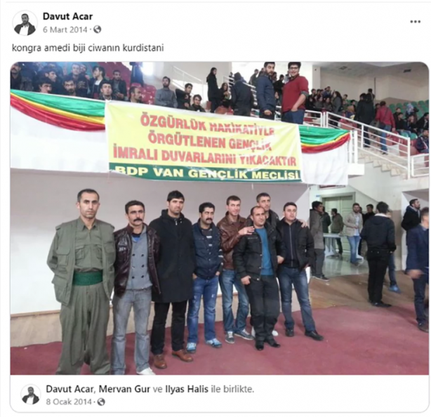 Foto - Skandal paylaşımları ortaya çıktı! Belediye başkanı değil sanki sözde PKK başkanı