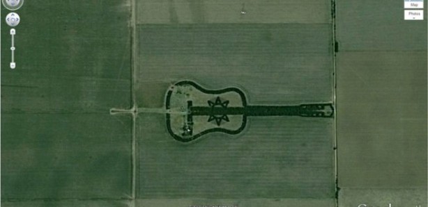 Foto - Skandallar Google Earth'da hala gizemini koruyor! Adeta satanizmle özdeşleştirmişler