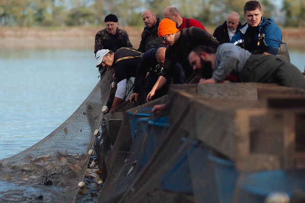 Foto - Slovakyalı balıkçıların geleneksel balık avı böyle görüntülendi