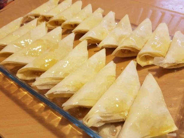 Foto - Şöbiyet baklava nasıl yapılır? Baklava yufkasından pratik şöbiyet tarifi