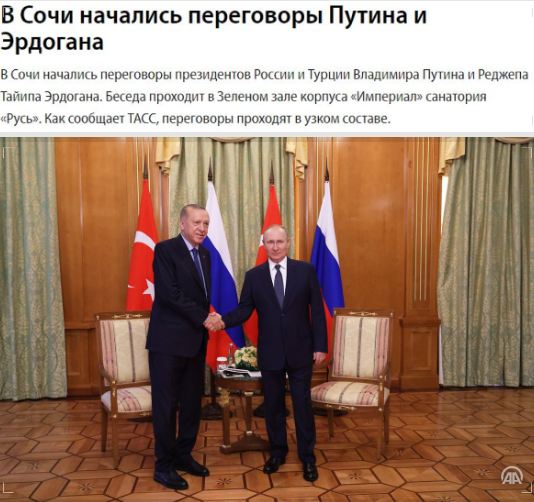 Foto - Soçi görüşmesi dünya gündemine oturdu