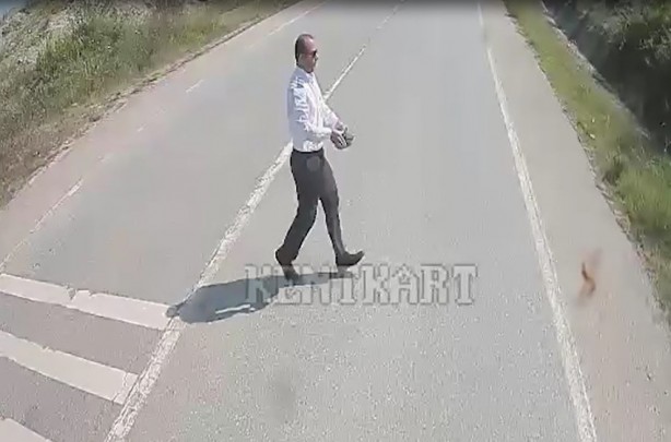 Foto - Şoförden on numara hareket! Helal olsun sana hocam