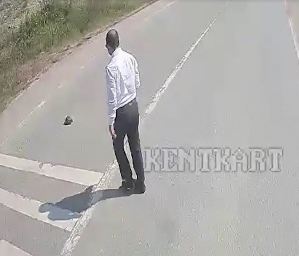 Foto - Şoförden on numara hareket! Helal olsun sana hocam