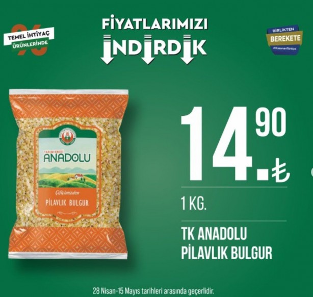 Foto - Soğan ve tuvalet kağıdıyla ilgili şok eden indirimi Türkiye'ye duyurdular! Tarım Kredi'de 3 gün sürecek