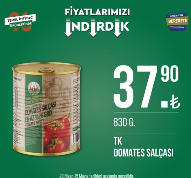 Foto - Soğan ve tuvalet kağıdıyla ilgili şok eden indirimi Türkiye'ye duyurdular! Tarım Kredi'de 3 gün sürecek