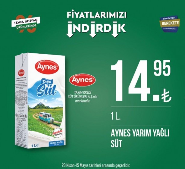 Foto - Soğan ve tuvalet kağıdıyla ilgili şok eden indirimi Türkiye'ye duyurdular! Tarım Kredi'de 3 gün sürecek