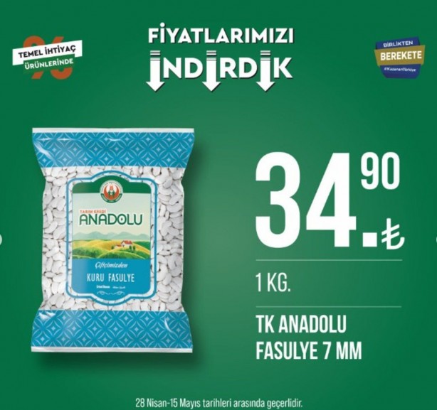 Foto - Soğan ve tuvalet kağıdıyla ilgili şok eden indirimi Türkiye'ye duyurdular! Tarım Kredi'de 3 gün sürecek