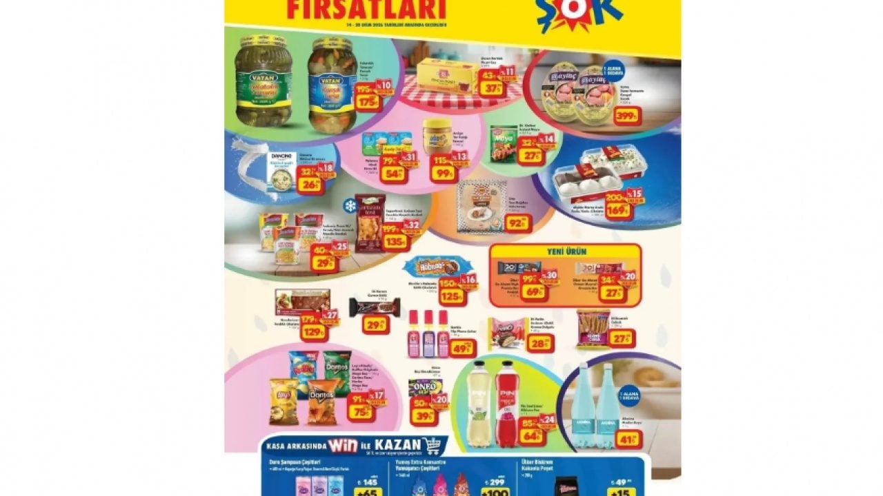 Foto - ŞOK 15-20 Ekim kataloğu yayımlandı! İşte indirime giren ürünler!