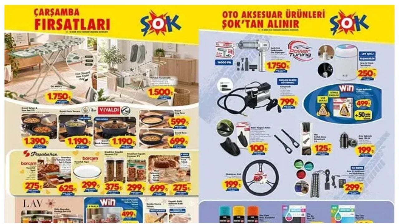 Foto - ŞOK 15-20 Ekim kataloğu yayımlandı! İşte indirime giren ürünler!