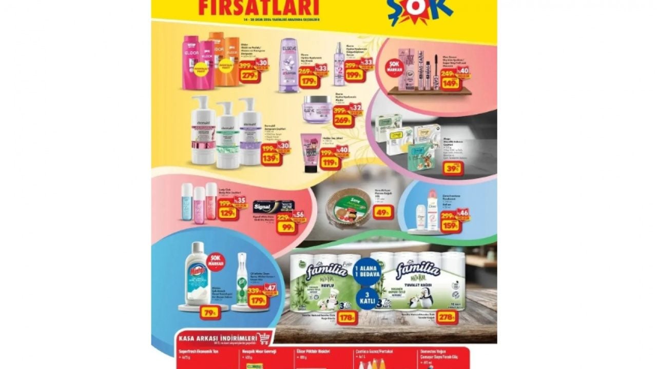 Foto - ŞOK 15-20 Ekim kataloğu yayımlandı! İşte indirime giren ürünler!