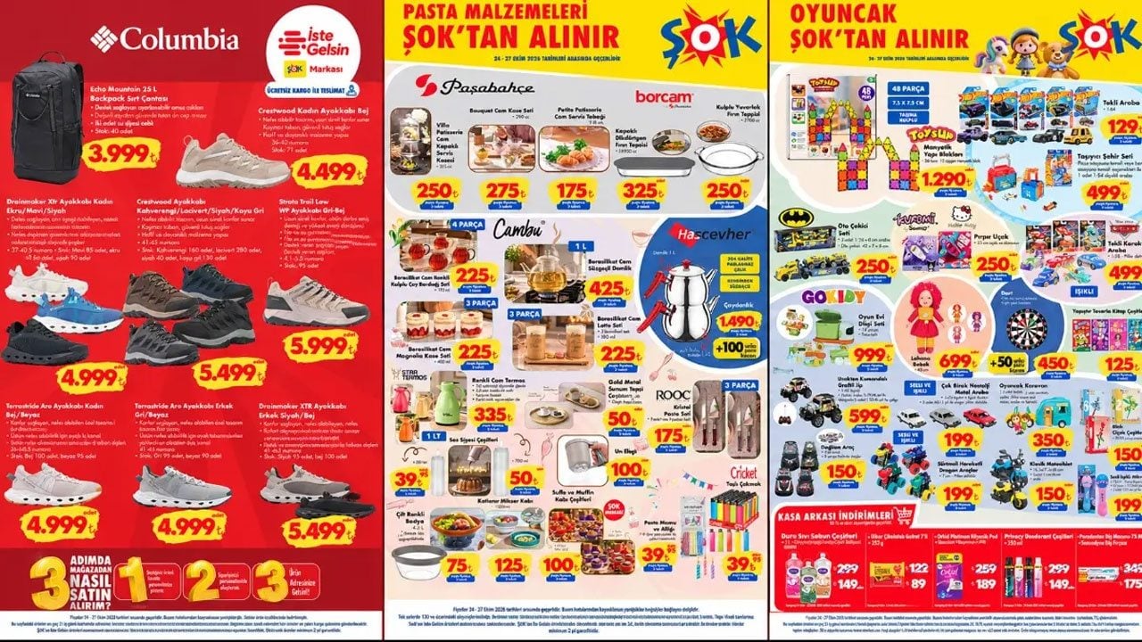 Foto - ŞOK 24 Ekim aktüel kataloğu yayımlandı