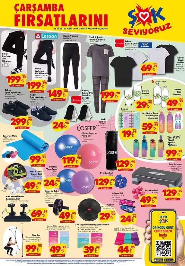 Foto - ŞOK 26 Nisan Aktüel ürünler kataloğu! Nike Air Jordan satışta