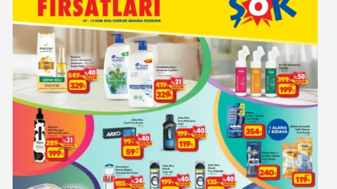 Foto - ŞOK 7 Ekim kataloğu yayımlandı! İşte indirimli ürünler listesi...