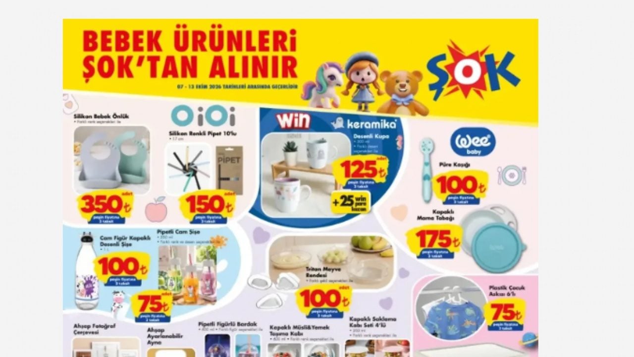 Foto - ŞOK 7 Ekim kataloğu yayımlandı! İşte indirimli ürünler listesi...