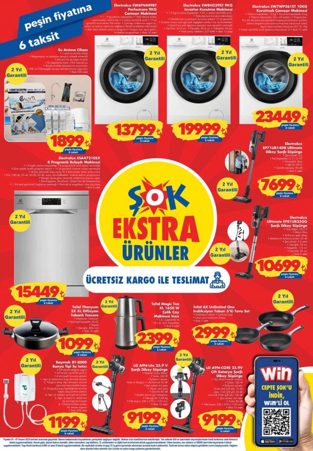 Foto - ŞOK aktüel kataloğu 1-7 Kasım 2023! Bu hafta ŞOK’ta hangi ürünler indirimde?