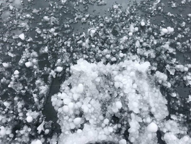 Foto - Şok eden görüntü! Mayıs ayında kar yağdı