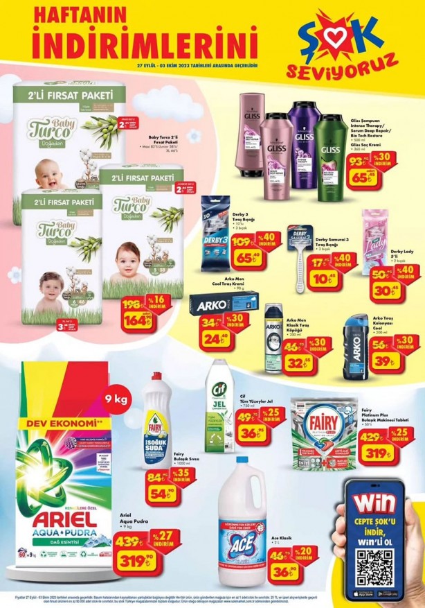 Foto - Şok market 3 Ekim aktüel indirim listesi yayınlandı! Resmen yok yok...