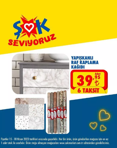 Foto - Şok Market indirimli aktüel ürünleri duyurdu! 15-18 Nisan tarihleri arasında satışa sunulacak