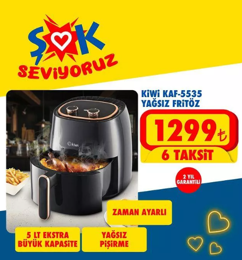 Foto - Şok Market indirimli aktüel ürünleri duyurdu! 15-18 Nisan tarihleri arasında satışa sunulacak