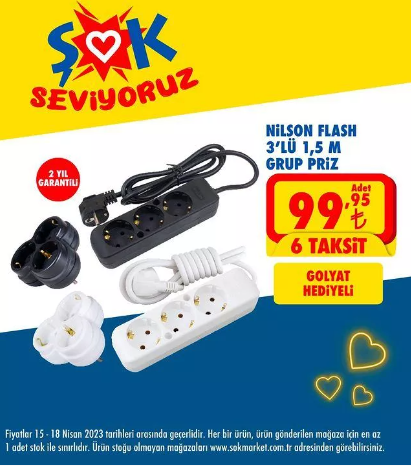 Foto - Şok Market indirimli aktüel ürünleri duyurdu! 15-18 Nisan tarihleri arasında satışa sunulacak