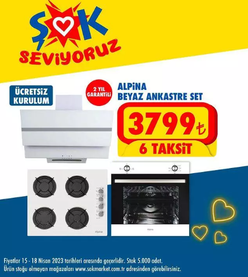 Foto - Şok Market indirimli aktüel ürünleri duyurdu! 15-18 Nisan tarihleri arasında satışa sunulacak