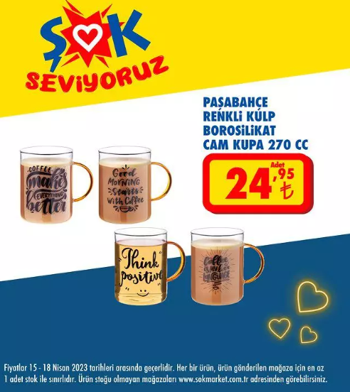 Foto - Şok Market indirimli aktüel ürünleri duyurdu! 15-18 Nisan tarihleri arasında satışa sunulacak