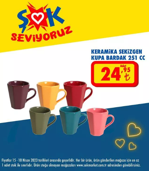 Foto - Şok Market indirimli aktüel ürünleri duyurdu! 15-18 Nisan tarihleri arasında satışa sunulacak