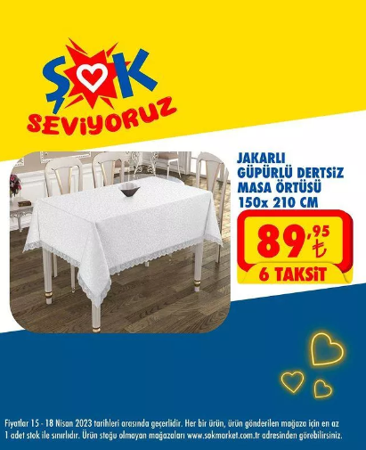 Foto - Şok Market indirimli aktüel ürünleri duyurdu! 15-18 Nisan tarihleri arasında satışa sunulacak