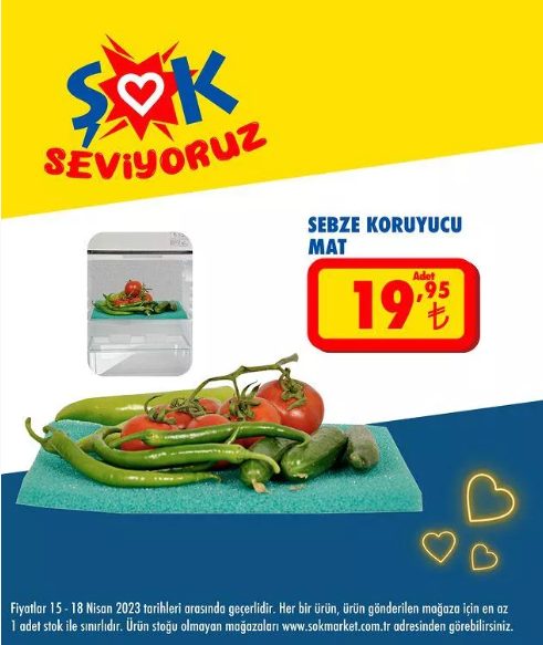 Foto - Şok Market indirimli aktüel ürünleri duyurdu! 15-18 Nisan tarihleri arasında satışa sunulacak