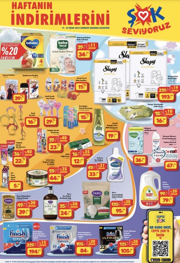 Foto - Şok Market yeni indirimlerini duyurdu! 25 Nisan'a kadar sürecek