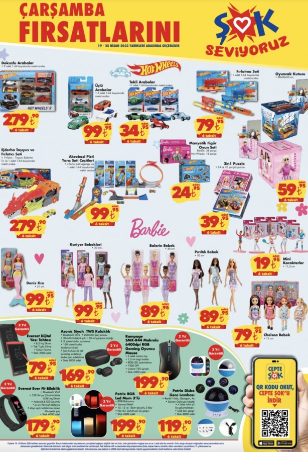 Foto - Şok Market yeni indirimlerini duyurdu! 25 Nisan'a kadar sürecek