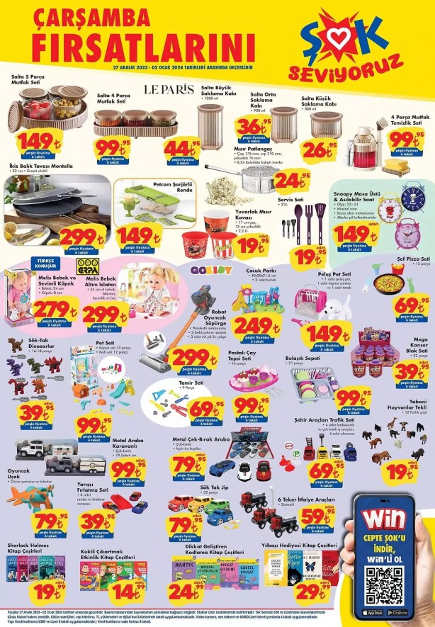 Foto - Şok Market, "yüzde 50 indirim" bombasını patlattı! Bugün giden, bunların hepsini ucuza kapacak