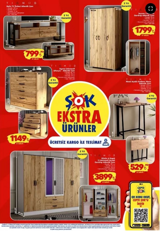 Foto - Şok marketler 19 Nisan 2023 ŞOK Aktüel Ürünler Kataloğu yayınlandı! Teknolojide dev indirim