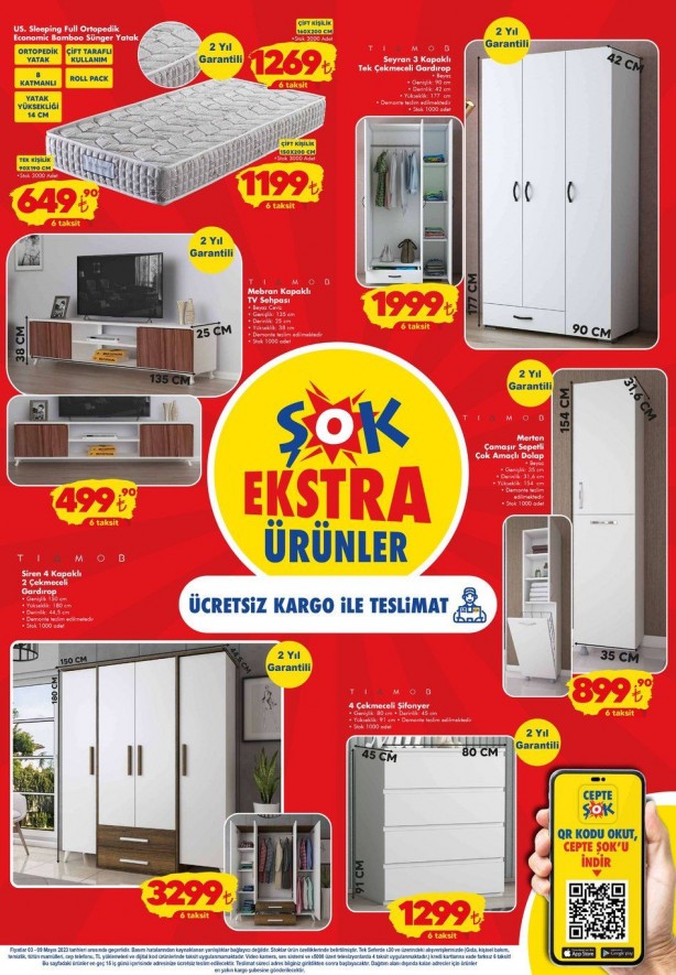 Foto - Şok Market'ten yeni indirim! Tuvalet kağıdı ve pirincin fiyatı dip yaptı