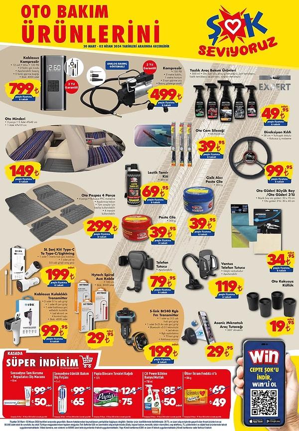 Foto - ŞOK'a Oto Bakım Ürünleri ve PlayStation 5 Geliyor! 30 Mart 2024 çok başka olacak